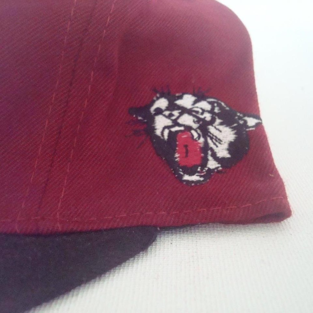 WASHINGTON STATE COUGARS 7 3/8 80S HAT CAP VINTAGE Y2K 00S Y1 - Picture 2 of 2